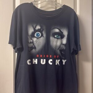 Rare Bride of Chucky Movie promo tee shirt